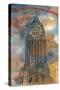 Chrysler Sketch-Edith Lentz-Stretched Canvas