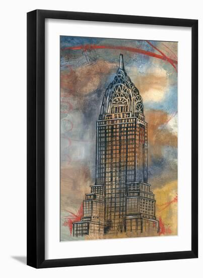 Chrysler Sketch-Edith Lentz-Framed Art Print