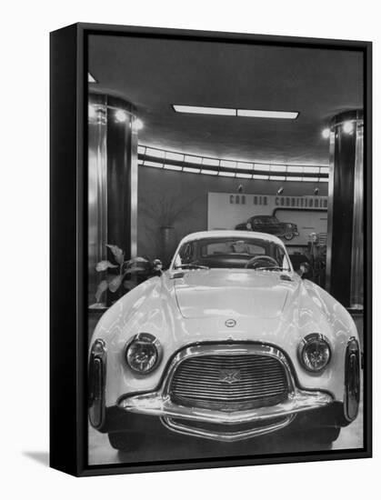 Chrysler "Special" Is an Experimental Model, Built in Italy, Standing in Showroom-null-Framed Stretched Canvas