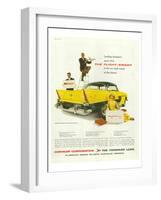 Chrysler - the Flight-Sweep-null-Framed Art Print