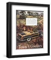 Chrysler Town & Country Conv.-null-Framed Art Print