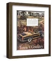 Chrysler Town & Country Conv.-null-Framed Art Print