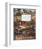 Chrysler Town & Country Conv.-null-Framed Art Print