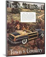 Chrysler Town & Country Conv.-null-Mounted Art Print