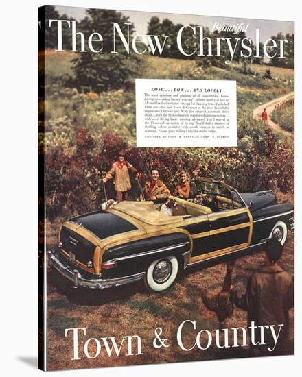 Chrysler Town & Country Conv.-null-Stretched Canvas