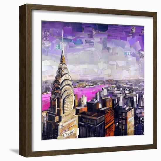 Chrysler View-James Grey-Framed Art Print