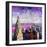 Chrysler View-James Grey-Framed Art Print