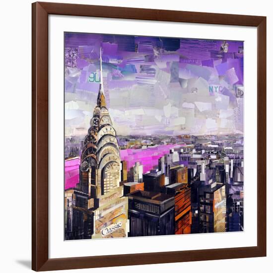 Chrysler View-James Grey-Framed Art Print