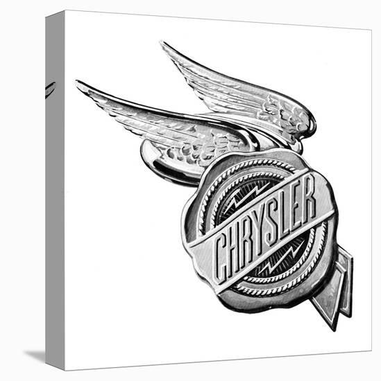 Chrysler Wings Logo 1928-null-Stretched Canvas
