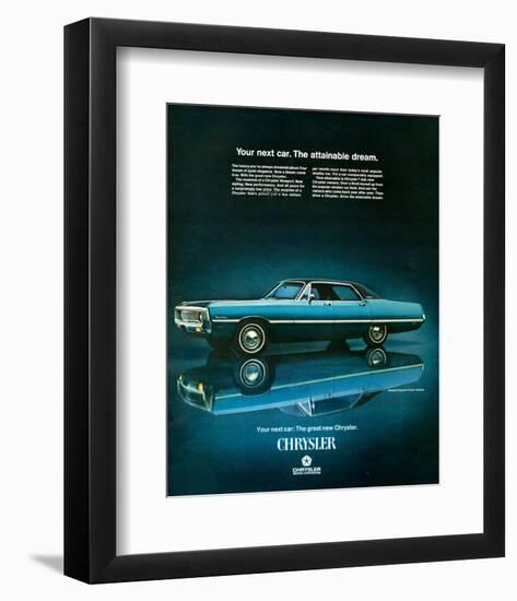 Chrysler-Your Next Car:Newport-null-Framed Art Print
