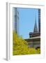 Chrystler Building from Bryant Park-null-Framed Photo