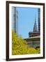 Chrystler Building from Bryant Park-null-Framed Photo