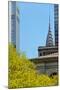 Chrystler Building from Bryant Park-null-Mounted Photo