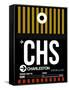 CHS Charleston Luggage Tag I-NaxArt-Framed Stretched Canvas