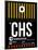 CHS Charleston Luggage Tag I-NaxArt-Framed Art Print