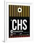 CHS Charleston Luggage Tag I-NaxArt-Framed Art Print