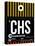 CHS Charleston Luggage Tag I-NaxArt-Stretched Canvas