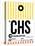 CHS Charleston Luggage Tag II-NaxArt-Stretched Canvas