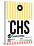 CHS Charleston Luggage Tag II-NaxArt-Stretched Canvas