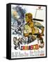 Chubasco, US poster, Richard Egan, 1967-null-Framed Stretched Canvas