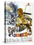 Chubasco, US poster, Richard Egan, 1967-null-Stretched Canvas