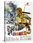 Chubasco, US poster, Richard Egan, 1967-null-Stretched Canvas