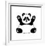 Chubby Panda-Marcus Prime-Framed Art Print