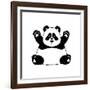 Chubby Panda-Marcus Prime-Framed Art Print