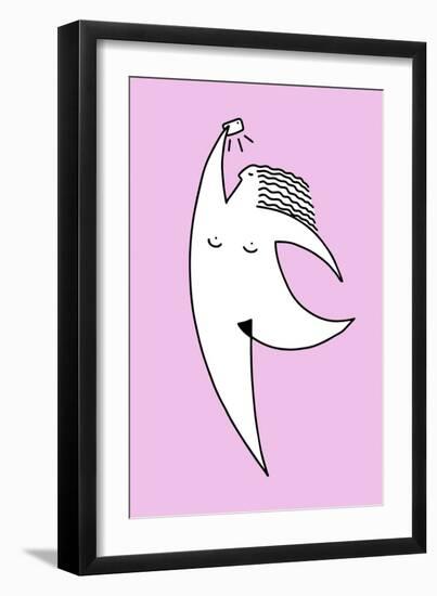 Chubby Selfie 1-Robert Farkas-Framed Giclee Print