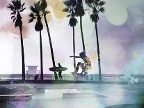 So Cal - Skatepark-Chuck Brody-Framed Giclee Print
