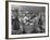 Chuck Connors in Scenes from This TV Series in Which He Stars with His Kids Among the Child Actors-Grey Villet-Framed Premium Photographic Print