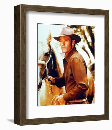 Chuck Connors - The Rifleman-null-Framed Photo