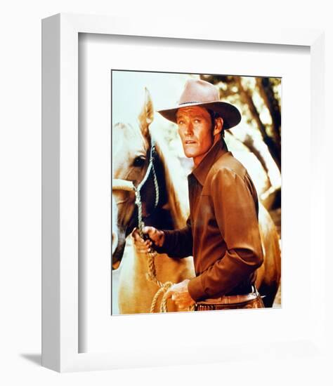 Chuck Connors - The Rifleman-null-Framed Photo