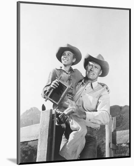 Chuck Connors-null-Mounted Photo