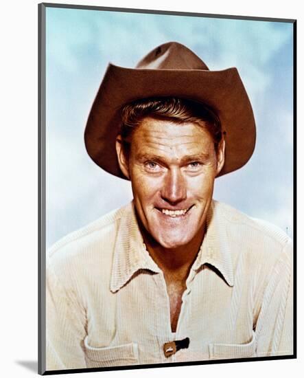 Chuck Connors-null-Mounted Photo