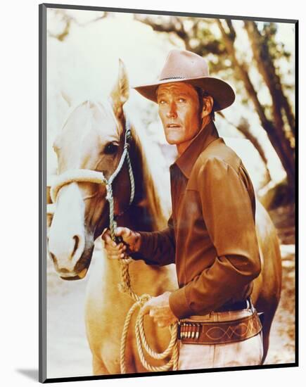 Chuck Connors-null-Mounted Photo