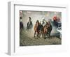 Chuck Wagon Race, Calgary Stampede, Alberta, Canada-Paolo Koch-Framed Photographic Print