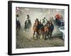 Chuck Wagon Race, Calgary Stampede, Alberta, Canada-Paolo Koch-Framed Photographic Print