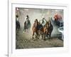 Chuck Wagon Race, Calgary Stampede, Alberta, Canada-Paolo Koch-Framed Photographic Print