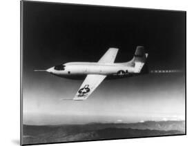 Chuck Yeager Broke the Sound Barrier in a Bell X-1 Rocket Plane on October 14, 1947-null-Mounted Photo