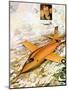 Chuck Yeager Travelling Faster Than Sound-Leo Davy-Mounted Giclee Print