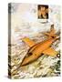 Chuck Yeager Travelling Faster Than Sound-Leo Davy-Stretched Canvas