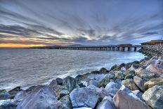 Marina Bay Sunset View in Berkeley HDR-chuckstock-Photographic Print