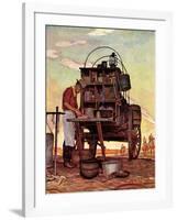 "Chuckwagon," September 14, 1946-Mead Schaeffer-Framed Giclee Print