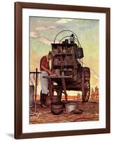 "Chuckwagon," September 14, 1946-Mead Schaeffer-Framed Giclee Print