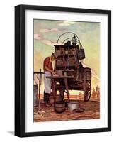 "Chuckwagon," September 14, 1946-Mead Schaeffer-Framed Premium Giclee Print