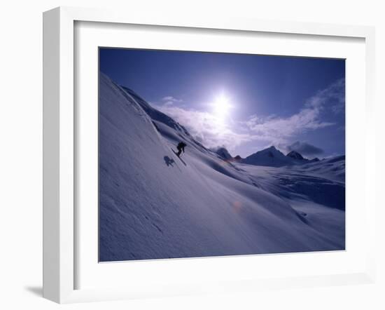 Chugach Mountains Alaska, USA-null-Framed Premium Photographic Print