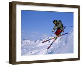 Chugach Mountains Alaska, USA-null-Framed Premium Photographic Print