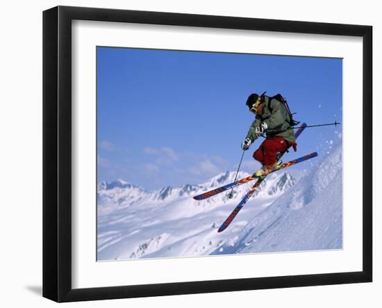 Chugach Mountains Alaska, USA-null-Framed Premium Photographic Print