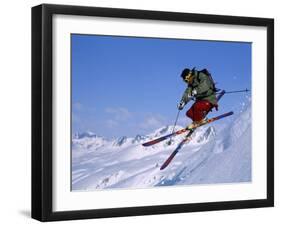 Chugach Mountains Alaska, USA-null-Framed Premium Photographic Print